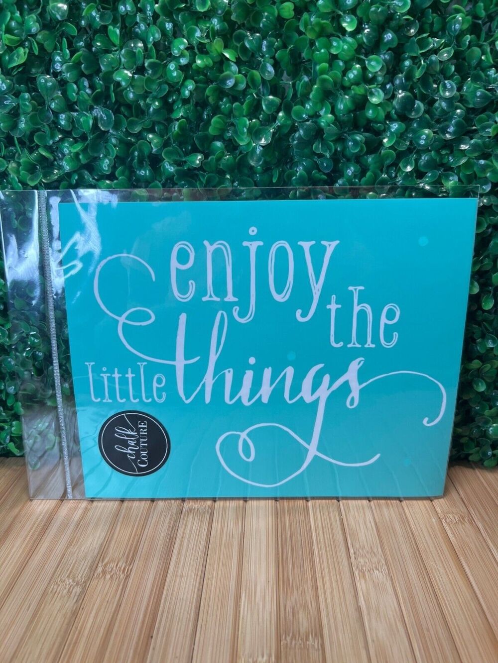 New Chalk Couture Enjoy the Little Things Transfer Crafting Gift